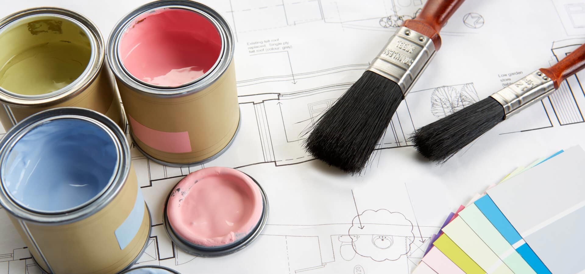 Especialistas en trabajos de pintura